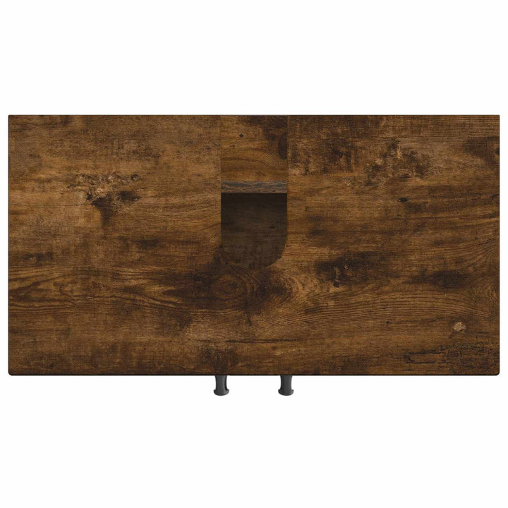 Badeværelsesskabsunder HAARLEM Røget eg 59,5 x 31,5 x 59 cm