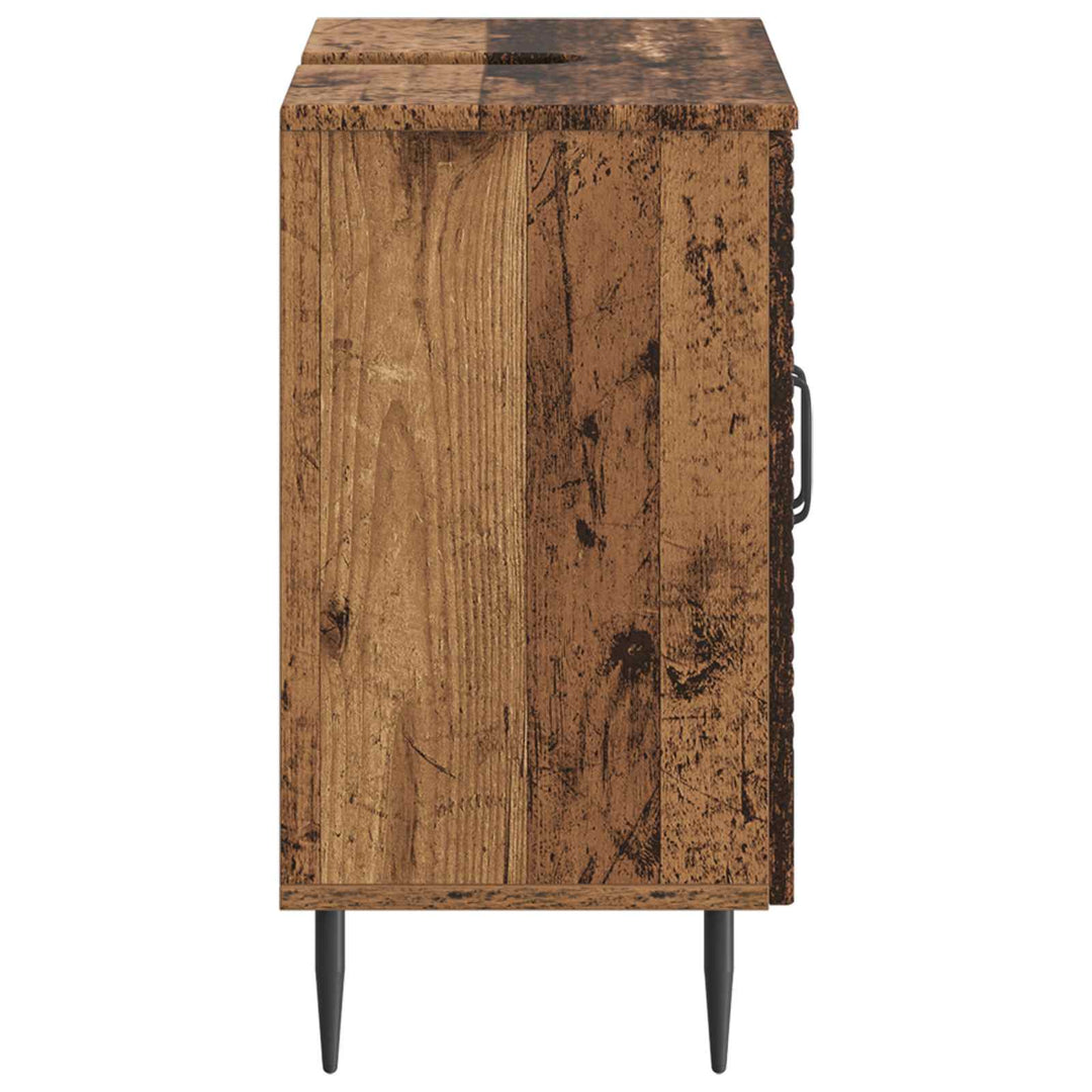 Badeværelsesskabsunder HAARLEM Gammelt træ 59,5 x 31,5 x 59 cm