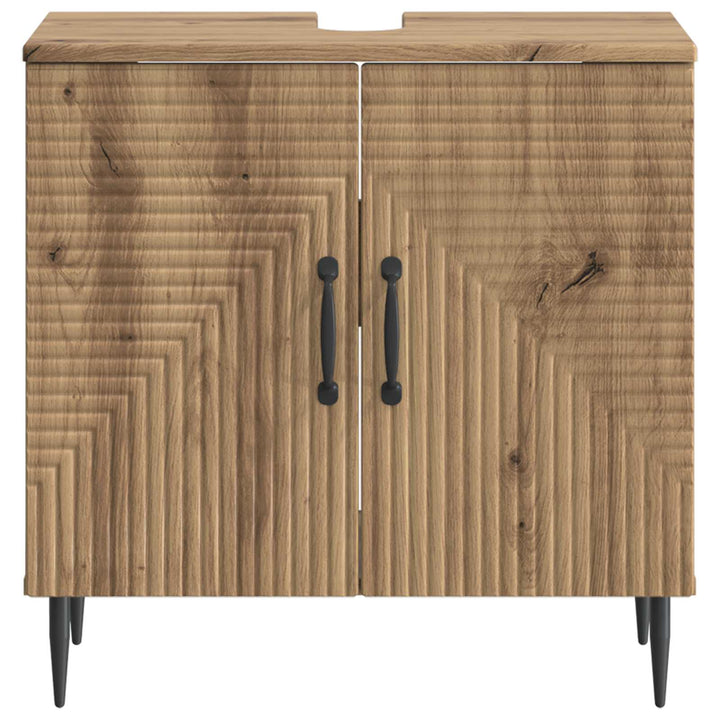 Badeværelsesskabsunder HAARLEM Artisan-eg 59,5 x 31,5 x 59 cm