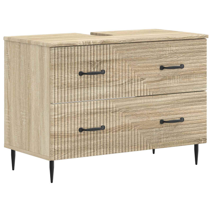 Badeværelsesskabsunder HAARLEM Sonoma-eg 82 x 41 x 58,5 cm