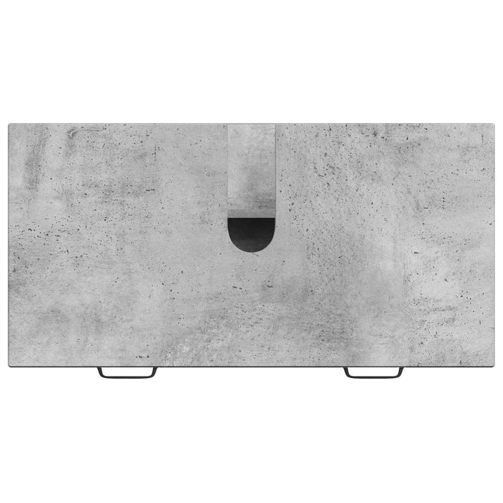 Badeværelsesskabsunder HAARLEM Betongrå 82 x 41 x 58,5 cm