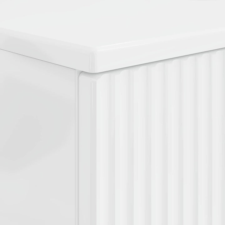 Badeværelsesskabsunder HAARLEM Hvid højglans 82 x 41 x 58,5 cm