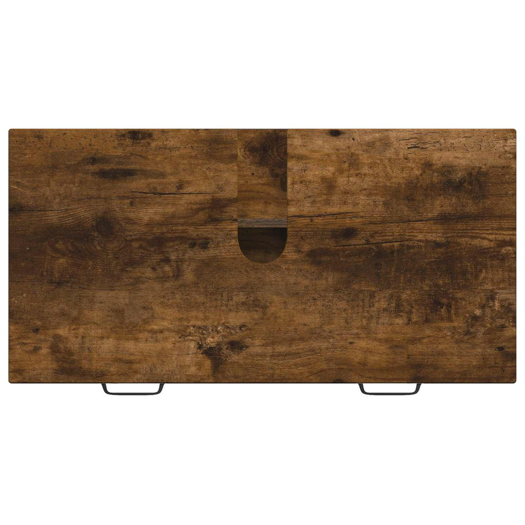 Badeværelsesskabsunder HAARLEM Røget eg 82 x 41 x 58,5 cm