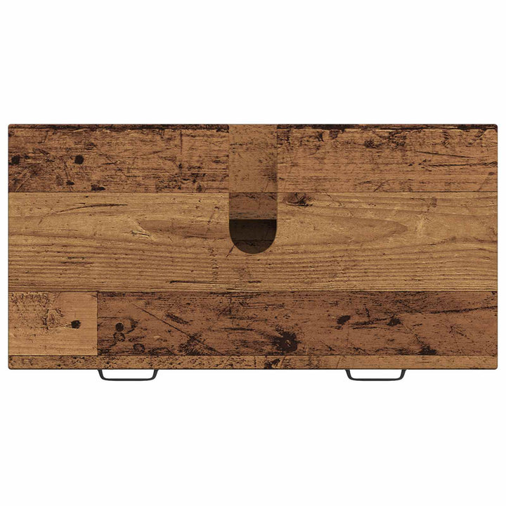 Badeværelsesskabsunder HAARLEM Gammelt træ 82 x 41 x 58,5 cm