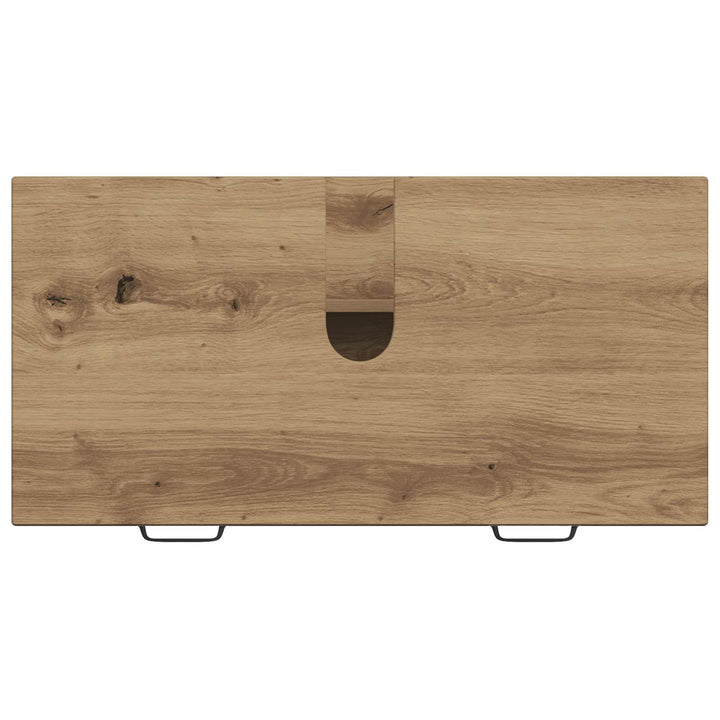 Badeværelsesskabsunder HAARLEM Artisan-eg 82 x 41 x 58,5 cm