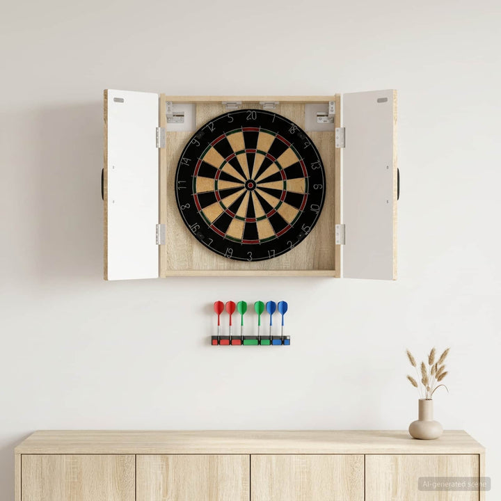 Dartboard Skab HAARLEM Sonoma-eg 52,5 x 10,5 x 53,5 cm