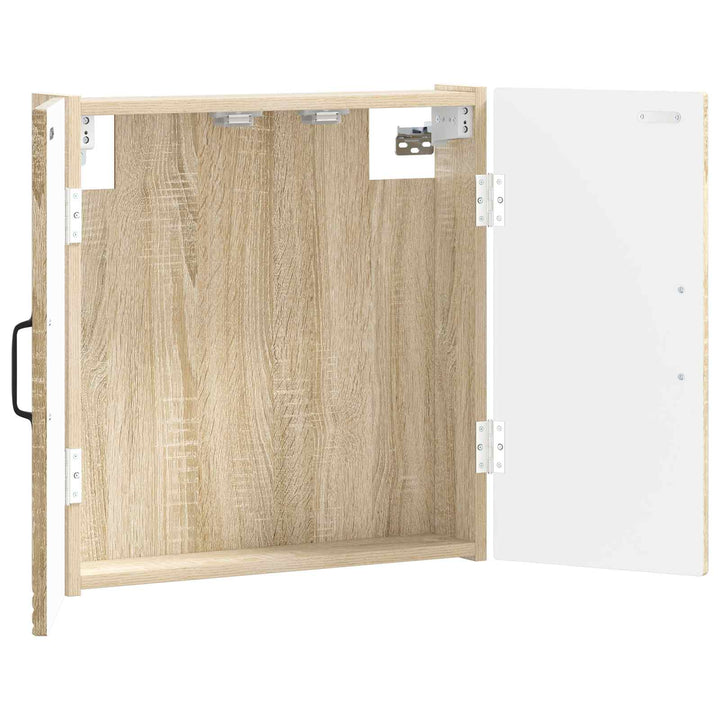 Dartboard Skab HAARLEM Sonoma-eg 52,5 x 10,5 x 53,5 cm