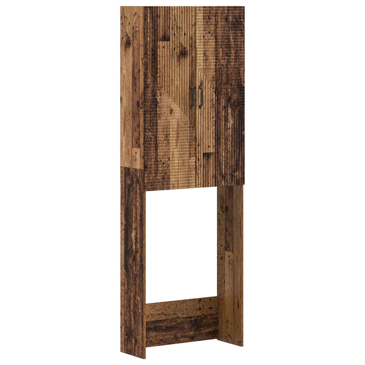 Toilet Skab HAARLEM Gammelt træ 66 x 25,5 x 190 cm