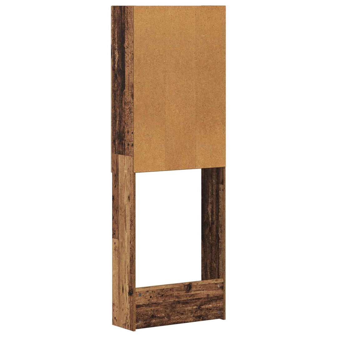 Toilet Skab HAARLEM Gammelt træ 66 x 25,5 x 190 cm