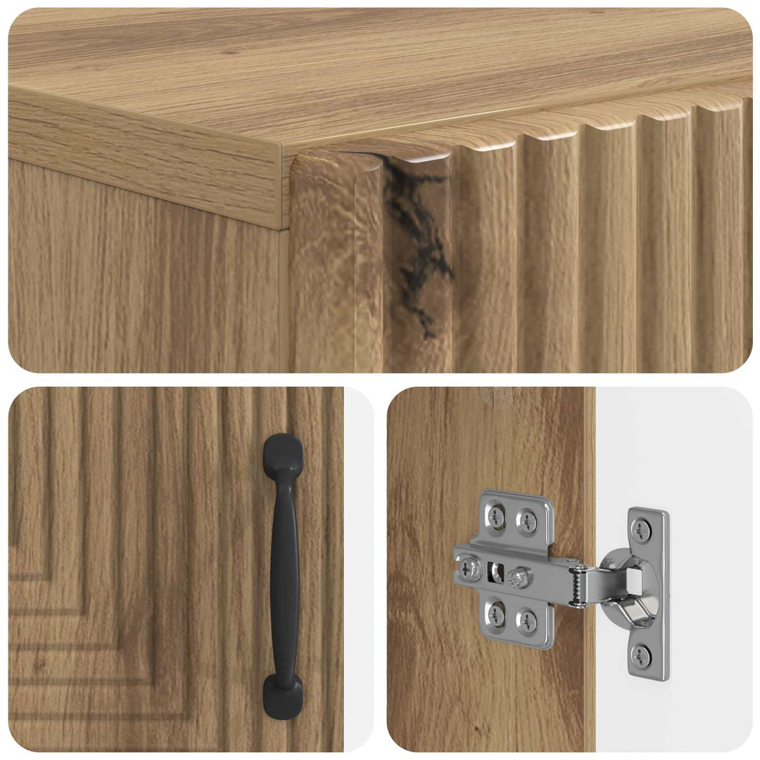 Toilet Skab HAARLEM Artisan-eg 66 x 25,5 x 190 cm