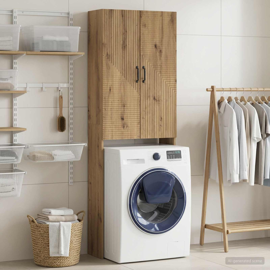 Toilet Skab HAARLEM Artisan-eg 66 x 25,5 x 190 cm