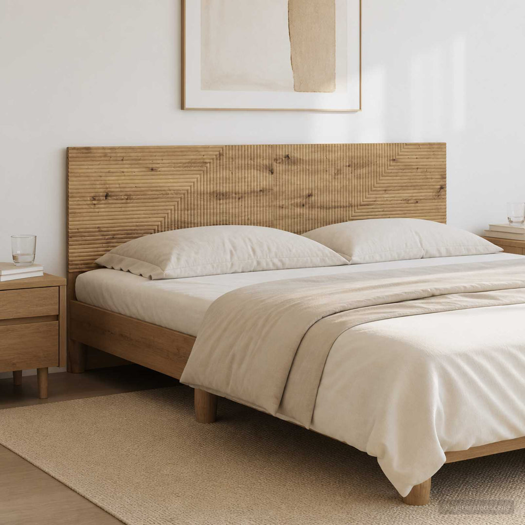 Væghængt hovedgærde HAARLEM Artisan-eg Konstrueret træ