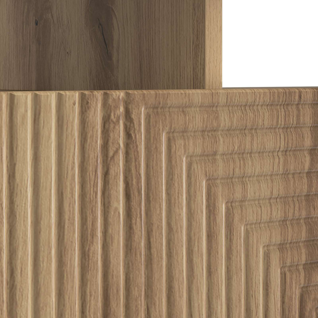 LED TV-skab Artisan-eg Konstrueret træ