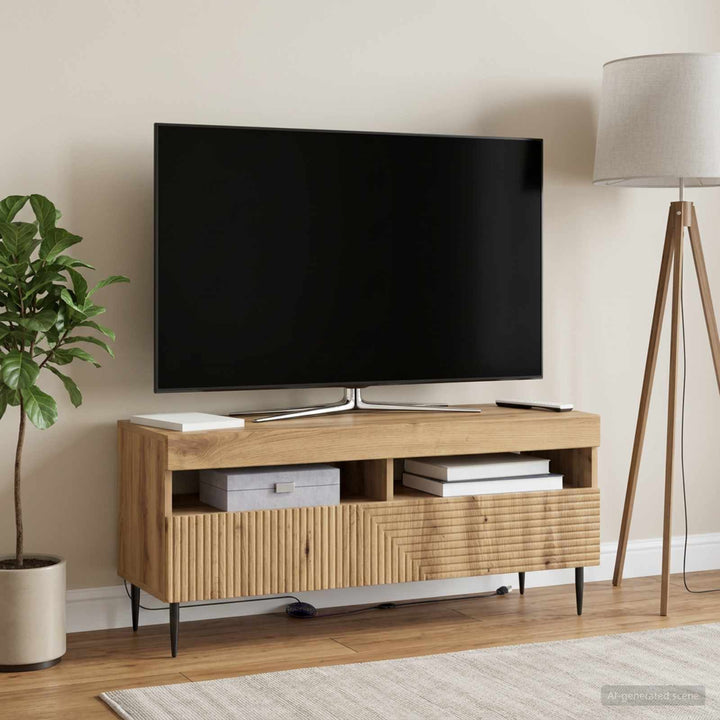 LED TV-skab Artisan-eg Konstrueret træ