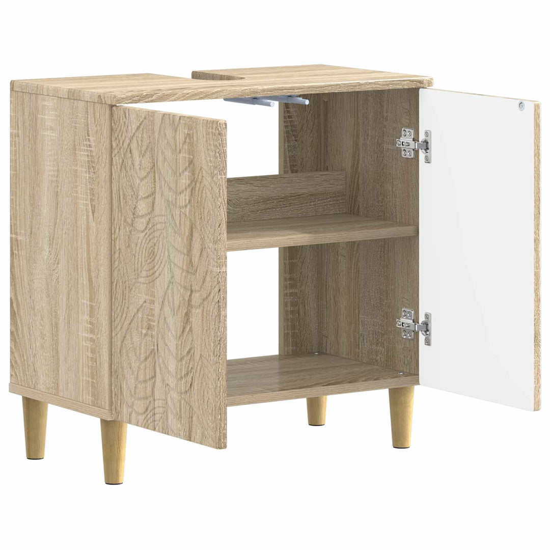 Badeværelsesskabsunder DELFT Sonoma-eg 59,5 x 31,5 x 59 cm