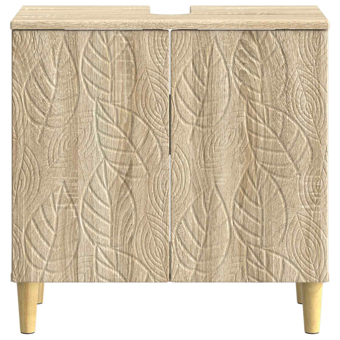 Badeværelsesskabsunder DELFT Sonoma-eg 59,5 x 31,5 x 59 cm