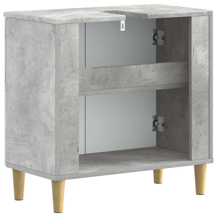 Badeværelsesskabsunder DELFT Betongrå 59,5 x 31,5 x 59 cm