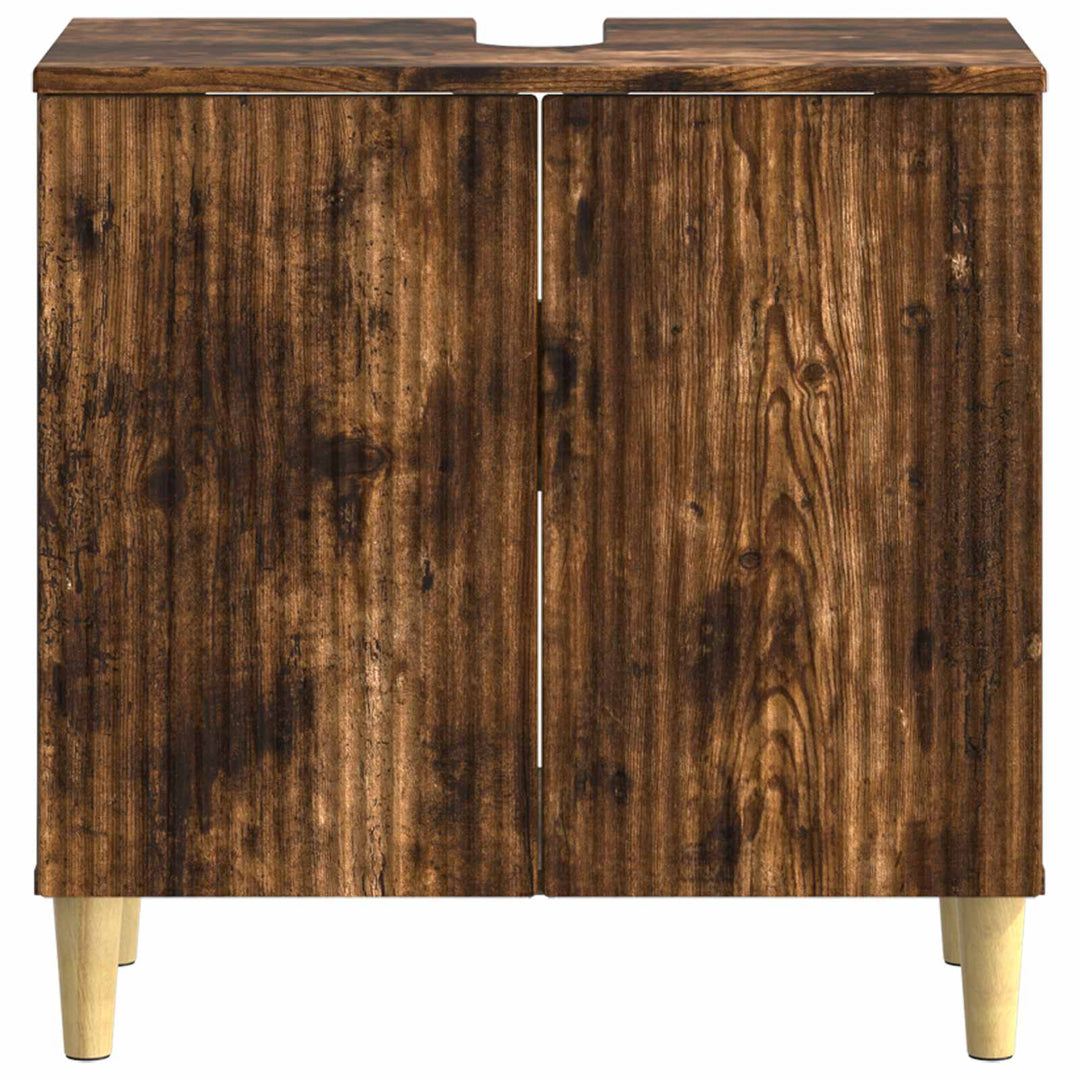Badeværelsesskabsunder DELFT Røget eg 59,5 x 31,5 x 59 cm