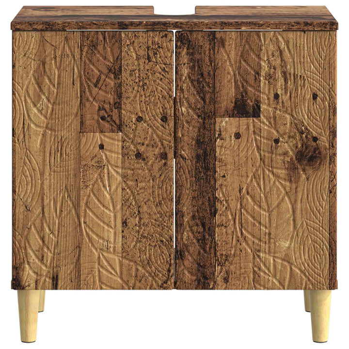 Badeværelsesskabsunder DELFT Gammelt træ 59,5 x 31,5 x 59 cm