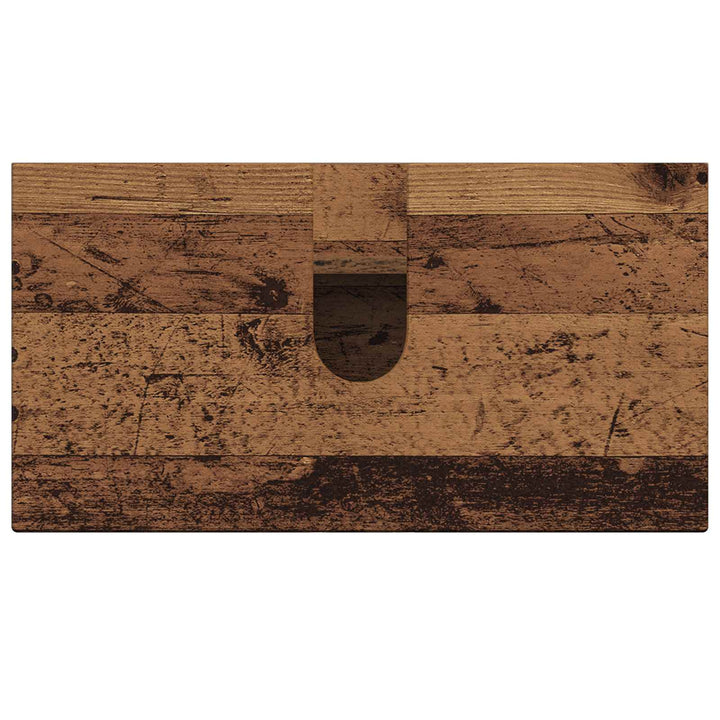 Badeværelsesskabsunder DELFT Gammelt træ 59,5 x 31,5 x 59 cm