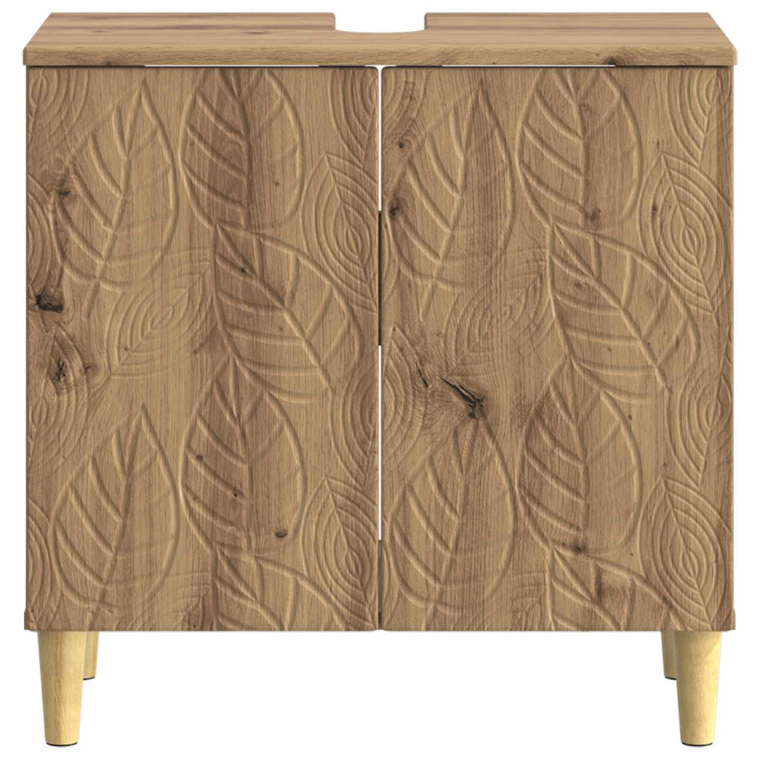 Badeværelsesskabsunder DELFT Artisan-eg 59,5 x 31,5 x 59 cm