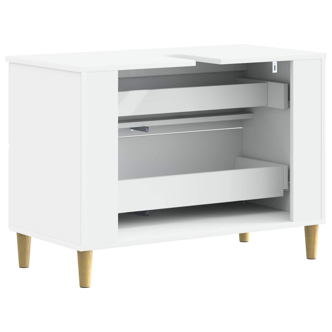 Badeværelsesskabsunder DELFT Hvid 82 x 41 x 59 cm