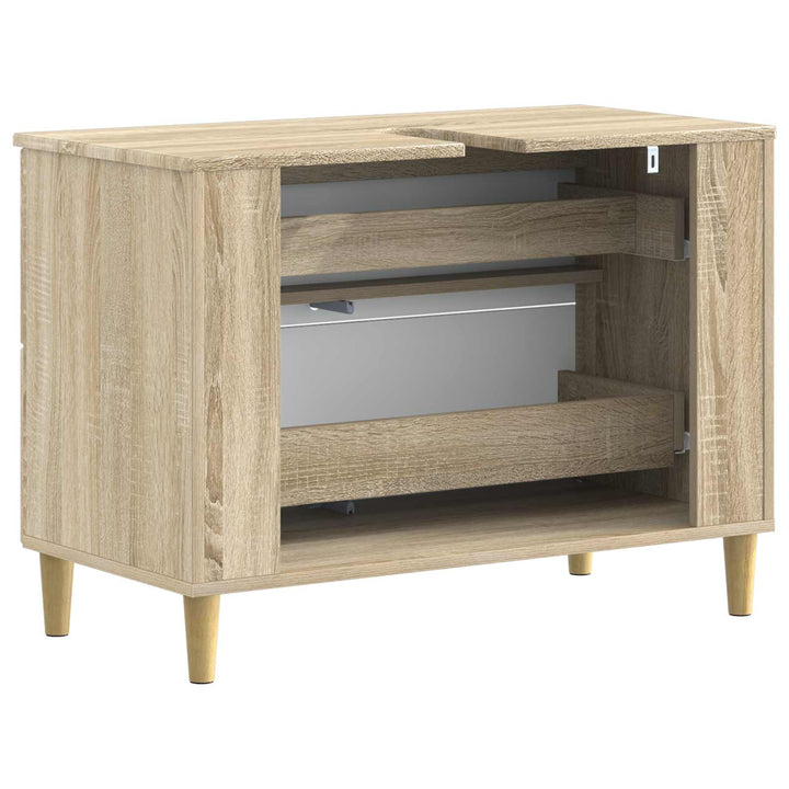 Badeværelsesskabsunder DELFT Sonoma-eg 82 x 41 x 59 cm