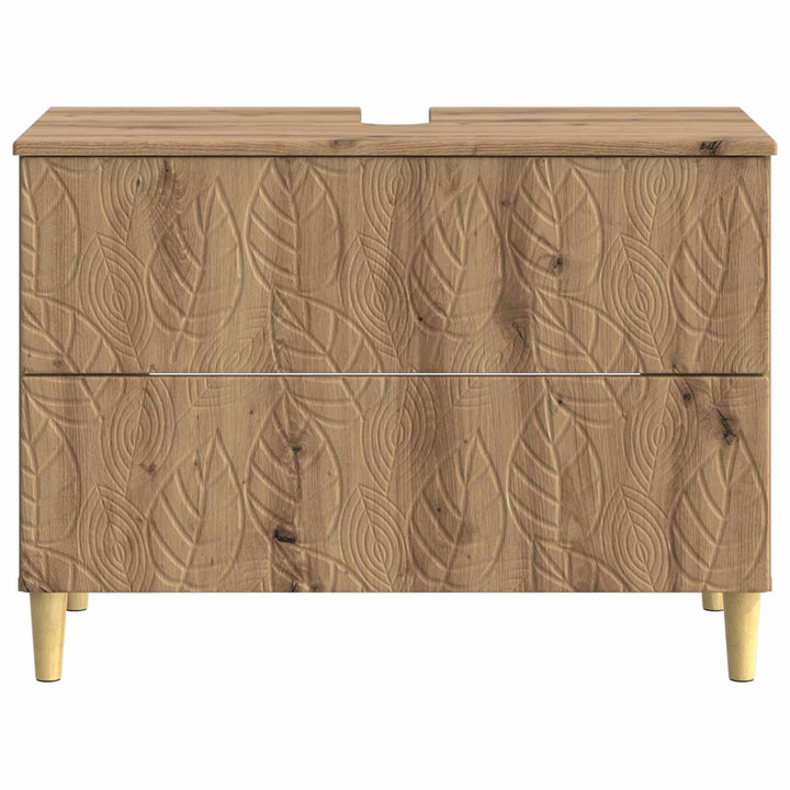 Badeværelsesskabsunder DELFT Artisan-eg 82 x 41 x 59 cm