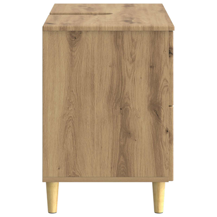 Badeværelsesskabsunder DELFT Artisan-eg 82 x 41 x 59 cm