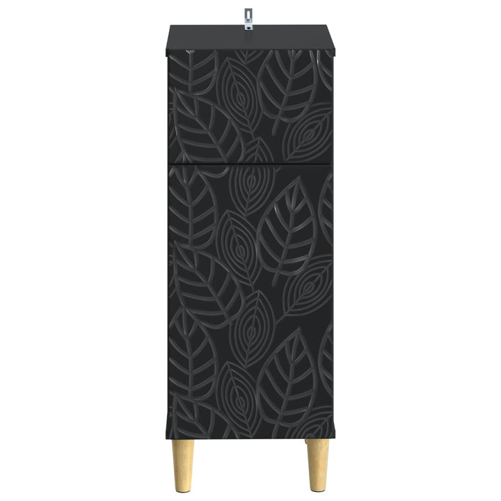 Badeværelse Opbevaringsskab DELFT Sort 30 x 31 x 80 cm