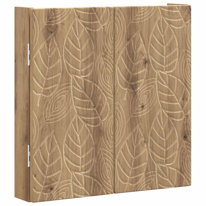 Dartboard Skab DELFT Artisan-eg 52,5 x 10,5 x 53,5 cm