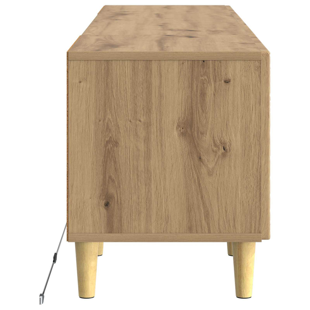LED TV-skab Artisan-eg Konstrueret træ