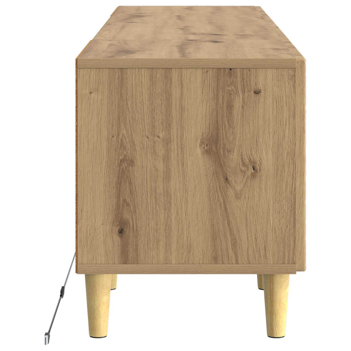 LED TV-skab Artisan-eg Konstrueret træ