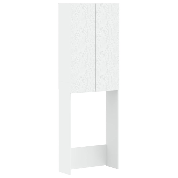 Toilet Skab DELFT Hvid 66 x 25,5 x 190 cm Konstrueret træ