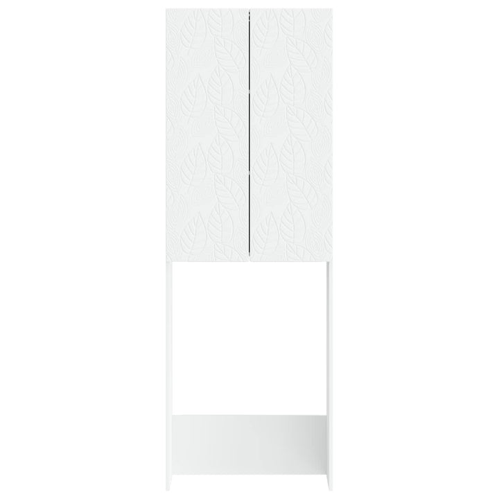 Toilet Skab DELFT Hvid 66 x 25,5 x 190 cm Konstrueret træ