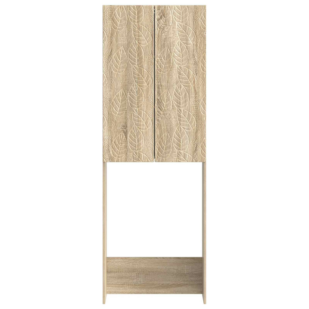 Toilet Skab DELFT Sonoma-eg 66 x 25,5 x 190 cm Konstrueret træ