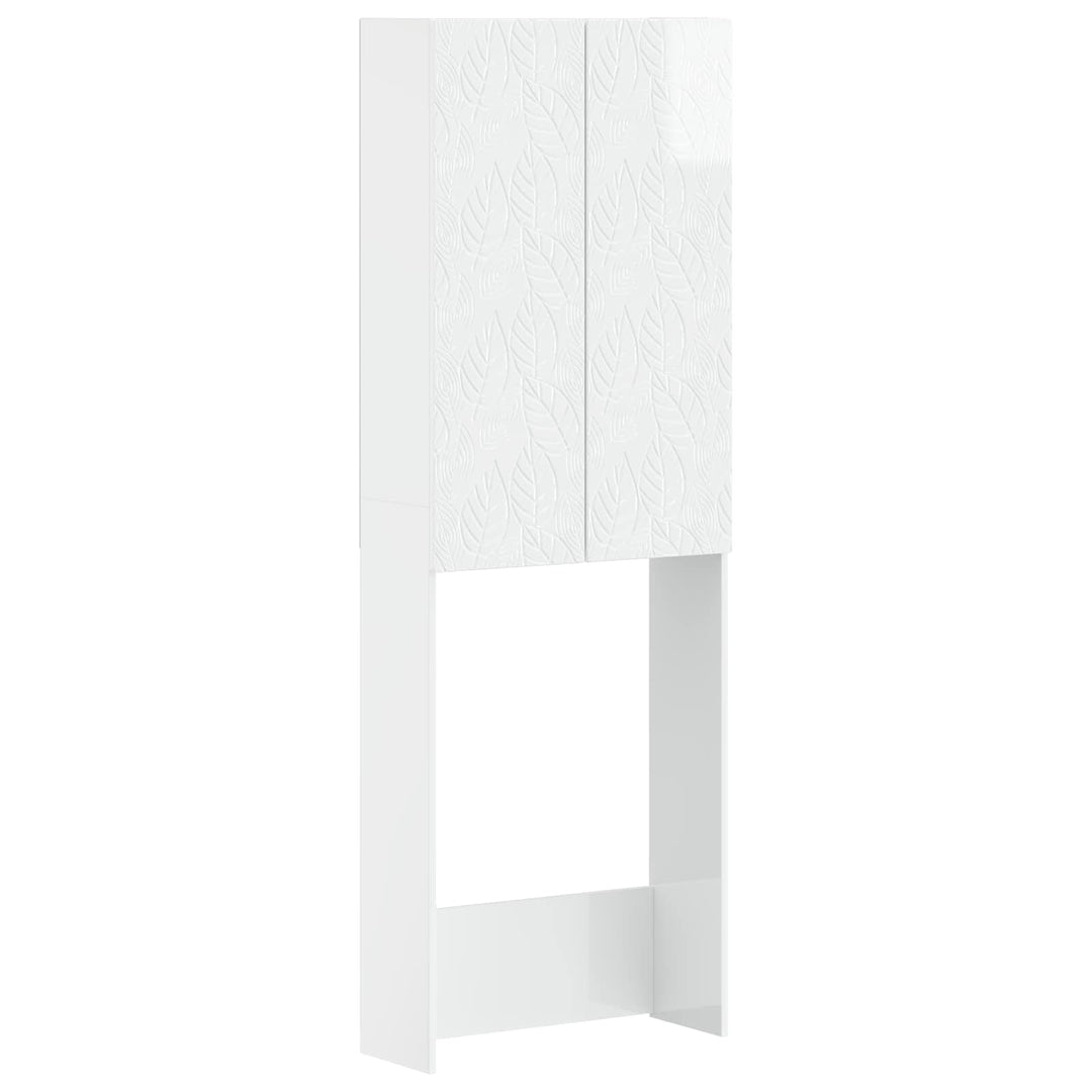 Toilet Skab DELFT Hvid højglans 66 x 25,5 x 190 cm