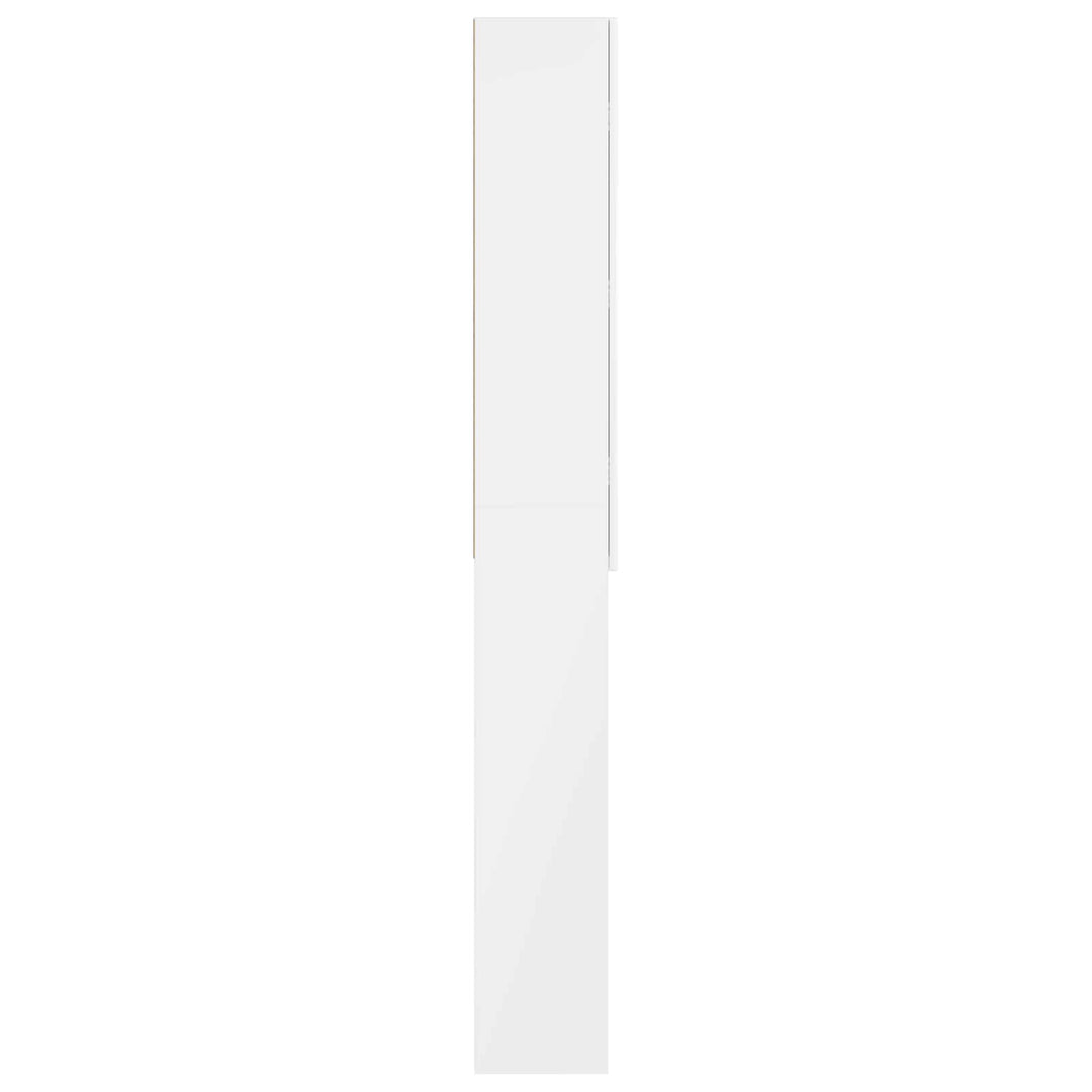 Toilet Skab DELFT Hvid højglans 66 x 25,5 x 190 cm