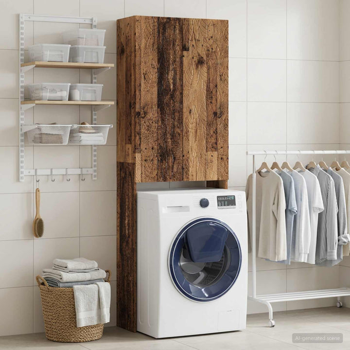 Toilet Skab DELFT Gammelt træ 66 x 25,5 x 190 cm