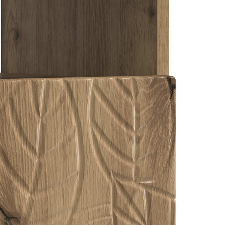 LED TV-skab Artisan-eg Konstrueret træ