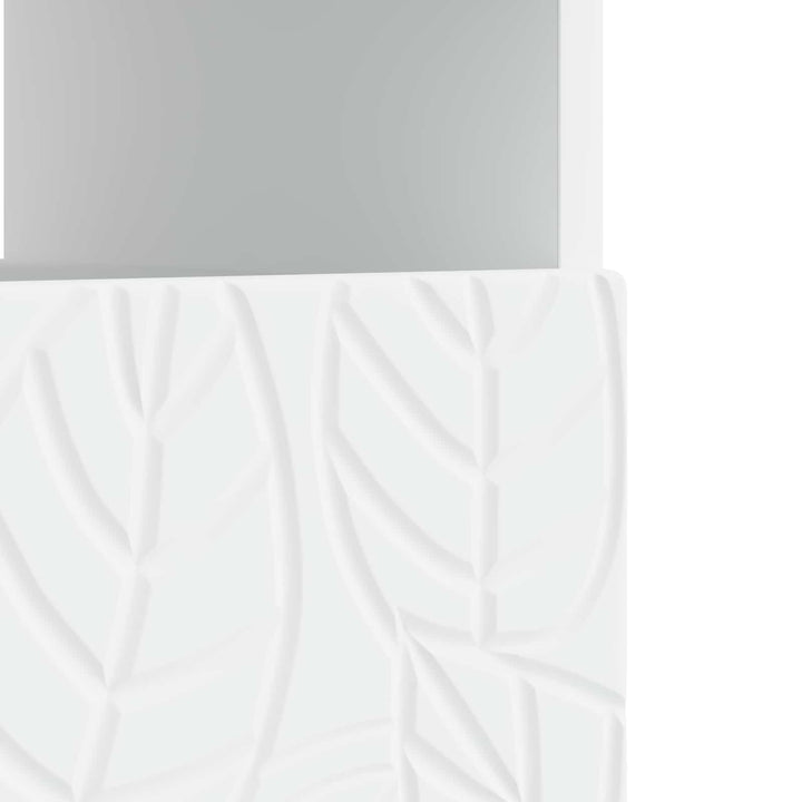 LED TV-skab Hvid Konstrueret træ