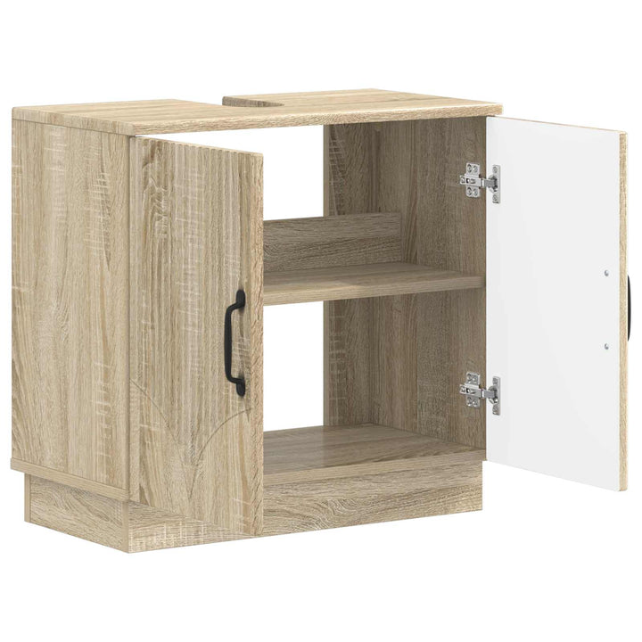 Badeværelsesskabsunder HOORN Sonoma-eg 59,5 x 31,5 x 56 cm