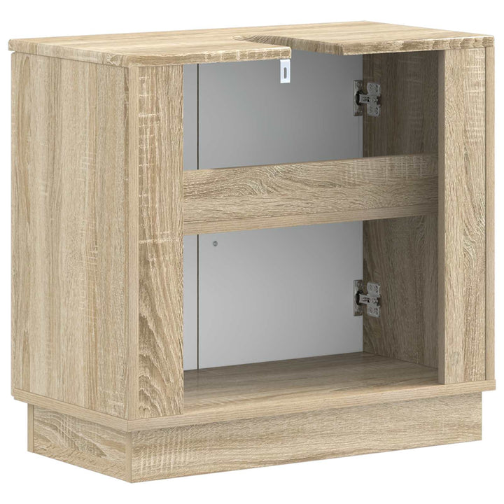 Badeværelsesskabsunder HOORN Sonoma-eg 59,5 x 31,5 x 56 cm