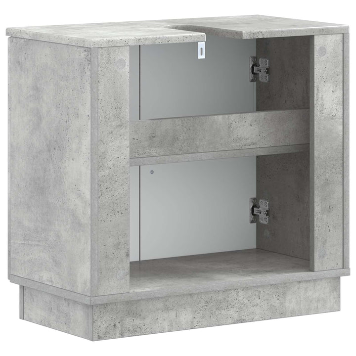 Badeværelsesskabsunder HOORN Betongrå 59,5 x 31,5 x 56 cm