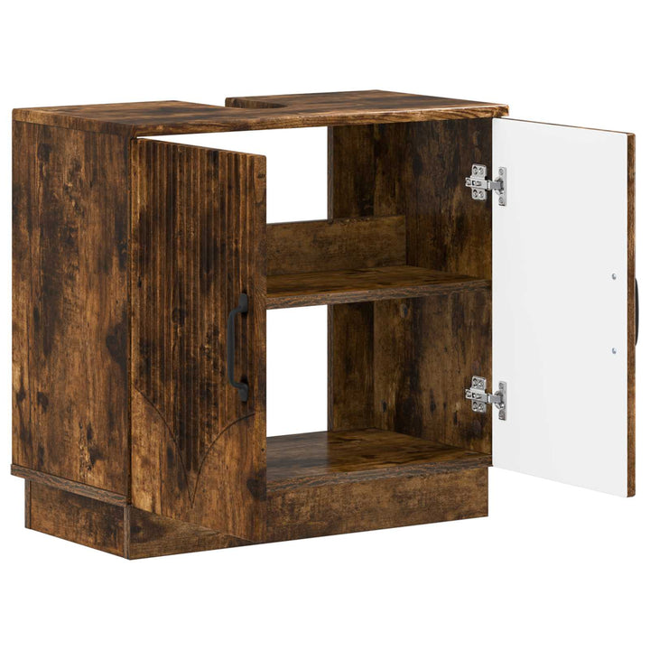 Badeværelsesskabsunder HOORN Røget eg 59,5 x 31,5 x 56 cm