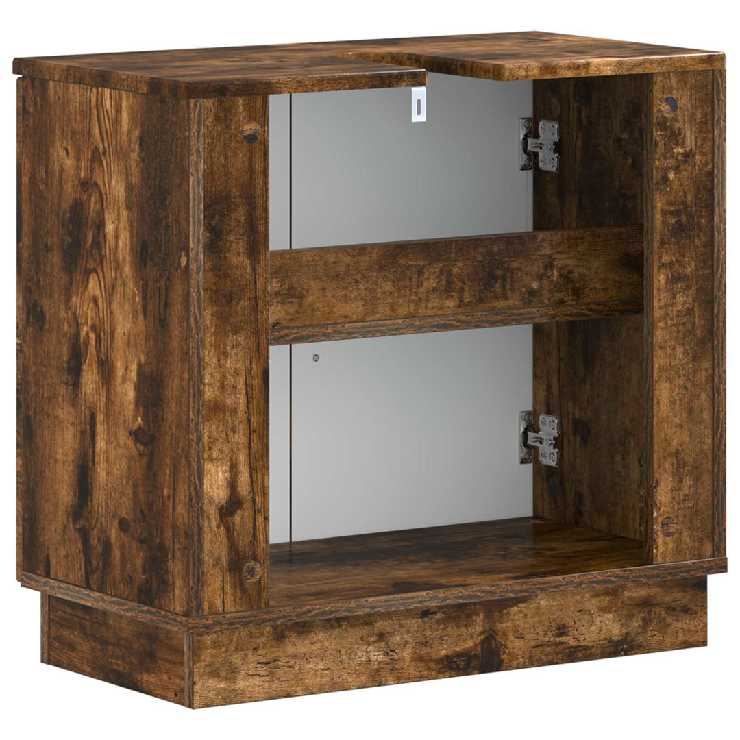 Badeværelsesskabsunder HOORN Røget eg 59,5 x 31,5 x 56 cm