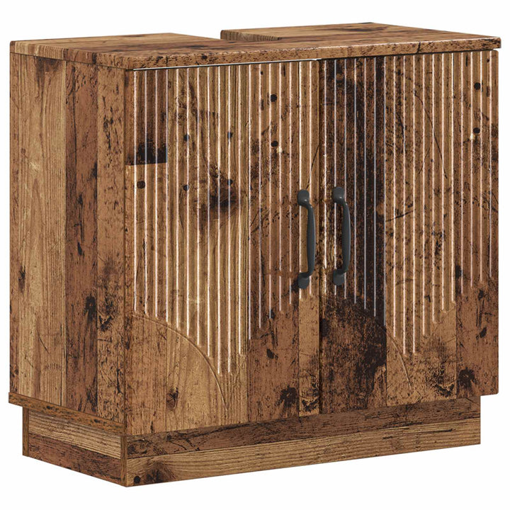 Badeværelsesskabsunder HOORN Gammelt træ 59,5 x 31,5 x 56 cm