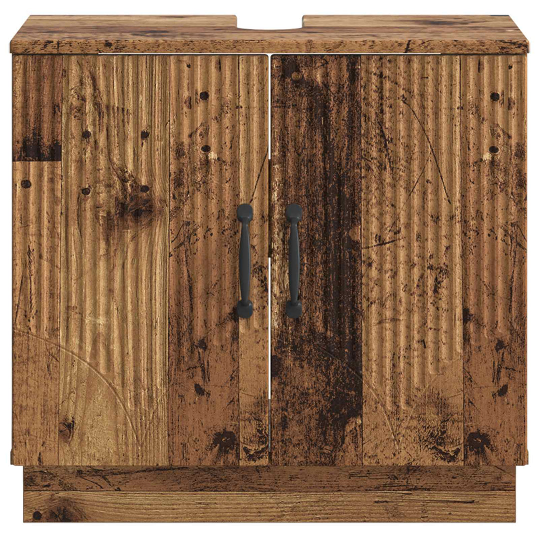 Badeværelsesskabsunder HOORN Gammelt træ 59,5 x 31,5 x 56 cm