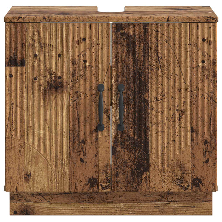 Badeværelsesskabsunder HOORN Gammelt træ 59,5 x 31,5 x 56 cm