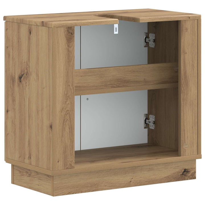 Badeværelsesskabsunder HOORN Artisan-eg 59,5 x 31,5 x 56 cm